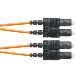 Panduit Cable Fibra Óptica OM2 SC Macho - SC Macho, 3 Metros, Naranja 