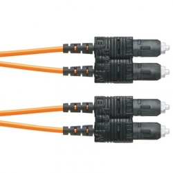 Panduit Cable Fibra Óptica OM1 SC Macho - SC Macho, 3 Metros, Naranja 
