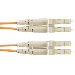 Panduit Cable Fibra Óptica Duplex OM1 LC Macho - LC Macho, 1 Metro, Naranja 