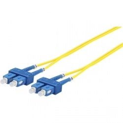 Panduit Cable de Fibra Óptica OS2 SC Macho - SC Macho, 2 Metros, Amarillo 