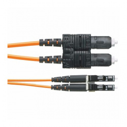 Panduit Cable de Fibra Óptica OS1/OS2 LC Macho - SC Macho, 9/250µm, 5 Metros, Amarillo 