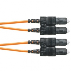 Panduit Cable Fibra Óptica OS2 LC Macho - SC Macho, 1 Metro, Amarillo 