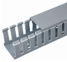 Panduit Plástico, 2 Metros, Gris  