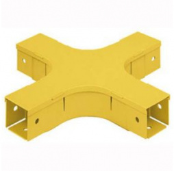 Panduit Conexión en T para Canaleta FFWC2X2LYL, 308.9 mm x 8.6cm, Amarillo 