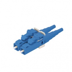 Panduit Conector de Fibra Óptica Duplex Monomodo LC, Azul 