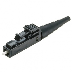 Panduit Conector LC Simplex Multimodo 62,5/125µm, 1.6-2mm, Negro 