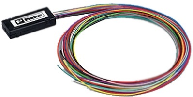 Panduit Cable Fibra Óptica 12 Hilos, 1 metro, Multicolor 