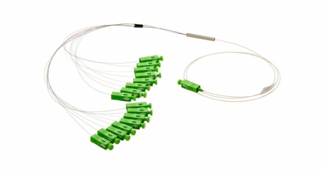 Panduit Cable Fibra Optica SC-APC Macho - 16x SC-APC Macho, Verde 