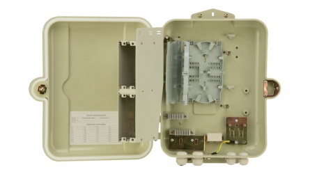 Panduit Caja de Empalme para Fibra Óptica FPONE3, 42 x 35 x 11cm, Blanco 