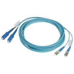 Panduit Cable Fibra Óptica MO3 SC Macho - SC Macho, 2 Metros, Aqua 