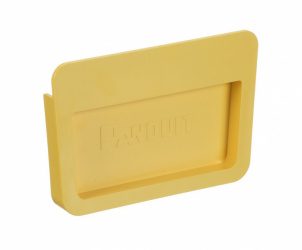Panduit Tapa para Canaleta FREC6X4LYL, 175.8 mm x 19 mm, Amarillo, 1 Pieza  