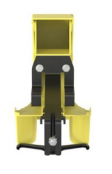 Panduit Empalme de Desbordamiento 2x2, Amarillo 