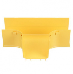 Panduit Conexión en T para Canaleta 4X4, Amarillo 