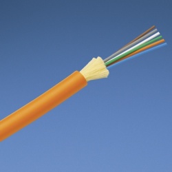 Panduit Cable de Distribución de 6 fibras OM2, 50/125, Multimodo, Clasificado OFNR - Precio por Pie 