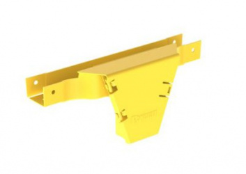 Panduit Conexión en T para Canaletas 2x2, Amarillo 