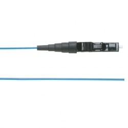 Panduit Cable Fibra Óptica OM3 LC Macho - Pigtail Macho, 1 Metro, Azul 