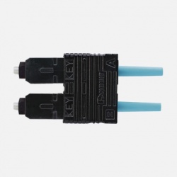 Panduit Cable Fibra Óptica OM3 SC Macho - SC Macho, 3 Metros, Turquesa 