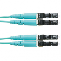 Panduit Cable Fibra Óptica OM3 Dúplex LC Macho - LC Macho, 6 Metros, Aqua 