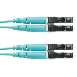 Panduit Cable Fibra Óptica LC Macho - LC Macho, 2 Metros, Turquesa 