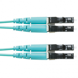 Panduit Cable Fibra Óptica Multimodo OM4 LC Macho - LC Macho, Núcleo 1.6µm, Cubierta 50µm, 8 Metros, Azul 