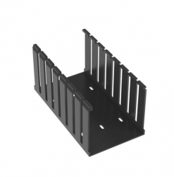 Panduit Ducto Tipo G de Ranuras Anchas, 4'' x 4'' x 6', PVC, Negro 