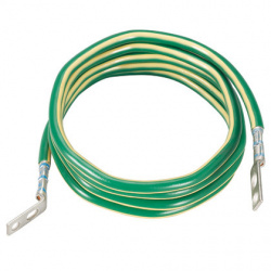 Panduit Cable para Aterrizar Equipos 6AWG, 3.6 Metros, Verde/Amarillo 