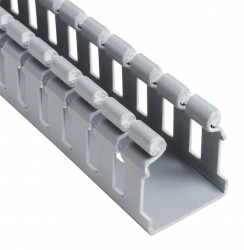 Panduit Canaleta, PVC, 1.8 Metros, Gris 