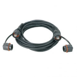 Panduit Cable Patch Cat6a UTP Blindado RJ-45 Macho - RJ-45 Macho, 1 Metro, Negro 