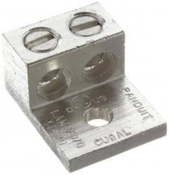 Panduit Terminal para Cable 1 Orificio, Tipo Lengüeta, 1/4'', Aluminio, 6 Piezas 