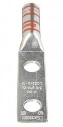 Panduit Terminal de Barril para Cable LCC3/0-12-X, 2 Orificios 1/2