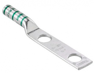 Panduit Terminal para Cable LCC6-12-L, 2 Orificios 1/2