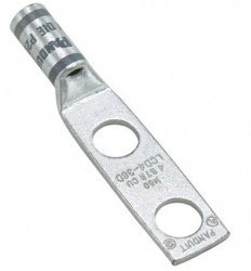 Panduit Terminal para Cable LCD6-14A-L, 2 Orificios 1/4