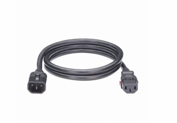 Panduit Cable de Poder C14 Acoplador - C13 Acoplador, 90cm, Negro, 10 Piezas 
