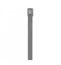 Panduit Cincho de Acero Inoxidable MLT6H-LP, 521mm x 7.9mm, Gris, 50 Piezas 