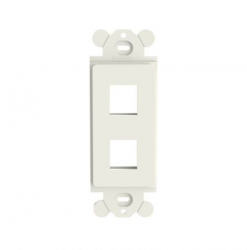 Panduit Marco Modular NK2RMFIW, 2 Puertos Netkey, Blanco Mate 