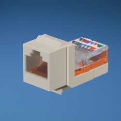 Panduit Jack Categoría 5e Tipo Keystone, RJ-45, Marfil 