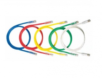 Panduit Cable Patch Cat6 UTP RJ-45 Macho - RJ-45 Macho, 30cm, Blanco 