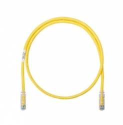 Panduit Cable Patch Cat6 UTP RJ-45 Macho - RJ-45 Macho, 30cm, Amarillo 