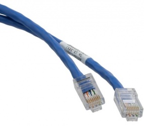 Panduit Cable Patch UTP sin Blindar RJ-45 Macho - RJ-45 Macho, 7.62 Metros, Azul 