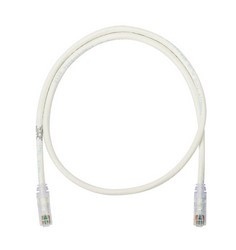 Panduit Cable Patch NetKey Cat6 UTP RJ-45 Macho - RJ-45 Macho, 90cm, Blanco 