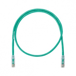 Panduit Cable Patch NetKey Cat6 UTP, RJ-45 Macho - RJ-45 Macho, 2.1 Metros, Verde 