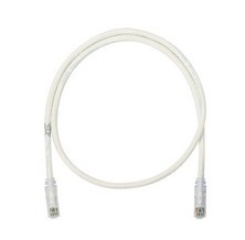 Panduit Cable Patch NetKey Cat6 UTP, Macho - Macho, 2.1 Metros, Blanco 