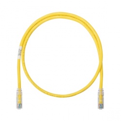 Panduit Cable Patch NetKey Cat6 UTP, RJ-45 Macho - RJ-45 Macho, 2.1 Metros, Amarillo 