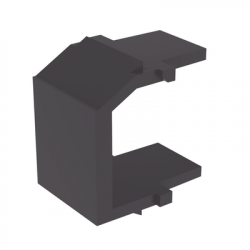 Panduit Módulo Ciego NKBMBL-X, Negro, 1 Pieza 