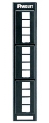 Panduit Panel de Parcheo Modular, 12 Puertos Vacíos, 1U, Negro 