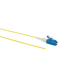 Panduit Cable Fibra Óptica Monomodo Simplex OS2 LC Macho - Pigtail, 1 Metro, Amarillo 