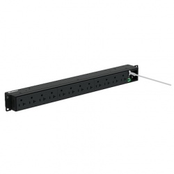 Panduit PDU para Rack 1U, 15A, 120V, 12 Contactos 