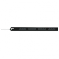 Panduit PDU para Rack 1U P16B04M, 15A, 120V, 16 Contactos 