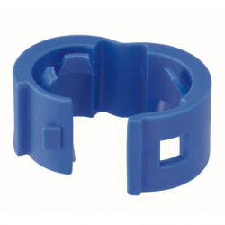 Panduit Clips de Identificación PCBANDBU-Q, 25 Piezas, Azul 