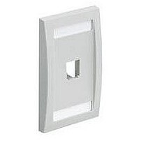 Panduit Placa Mini-Com CFPE1IW, 1 Ventana, Blanco 